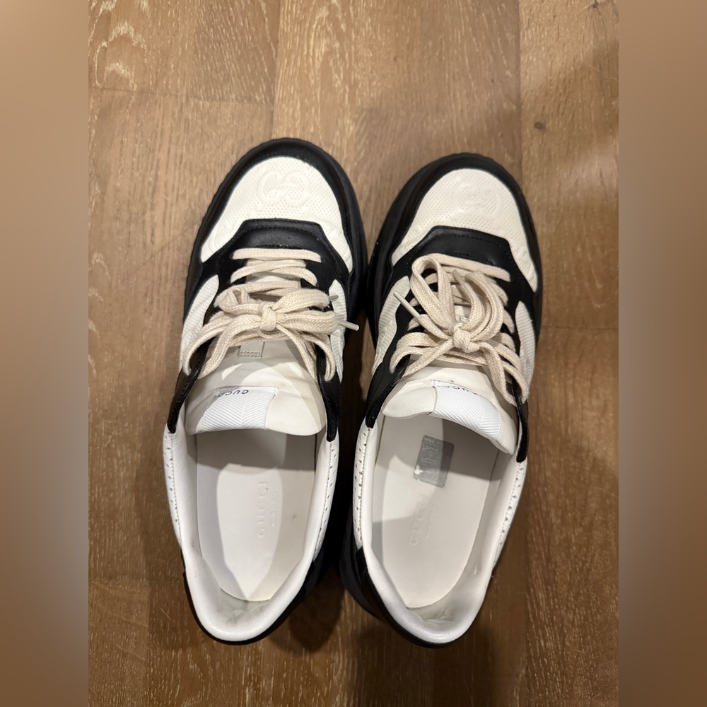 Gucci GG Embossed Sneaker size 41.5 - Picture 4 of 7